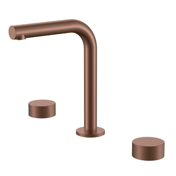 Смеситель для раковины Boheme Stick 152-BRB.4, брашированная бронза фото 