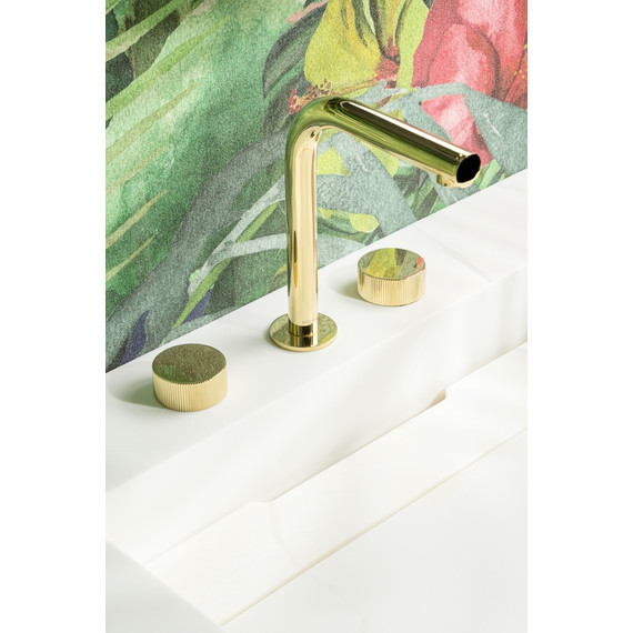 Смеситель для раковины Boheme Stick 152-G.3, золото фото 4