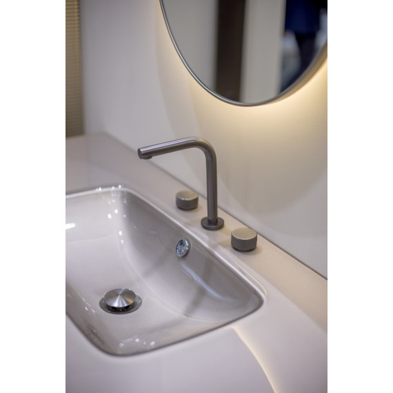 Смеситель для раковины Boheme Stick 152-GM.3, графит фото 3