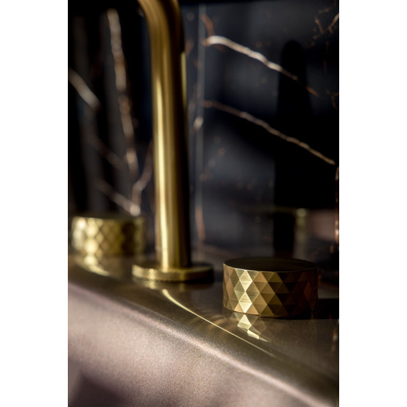 Смеситель для раковины Boheme Stick 152-MG.1, золото матовое фото 2