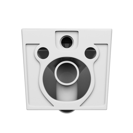 Унитаз подвесной безободковый Abber Ultra AC1303 с ультратонким ободком и тонкой крышкой микролифт фото 12