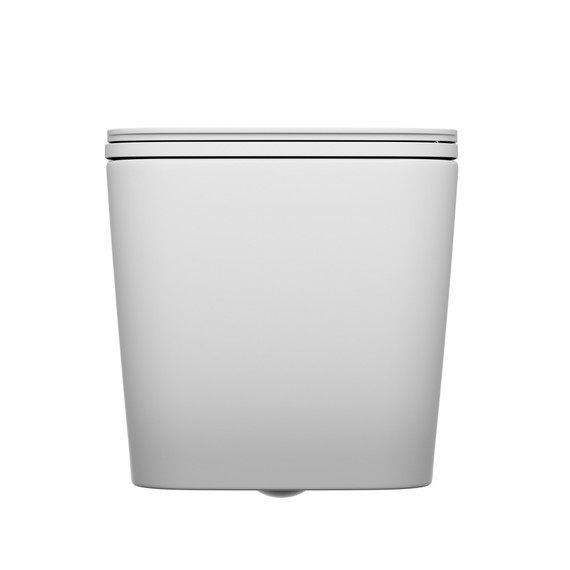 Унитаз подвесной безободковый Abber Ultra AC1303 с ультратонким ободком и тонкой крышкой микролифт фото 9