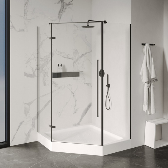 Поддон акриловый Abber 80x80 см AD3B080 фото 9