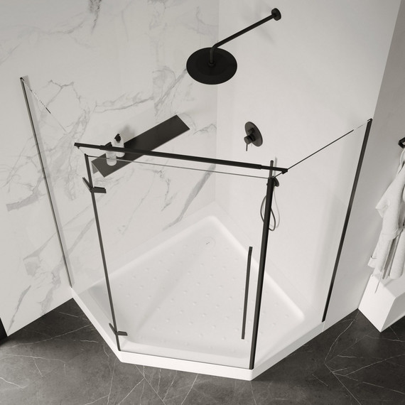 Поддон акриловый Abber 90x90 см AD3B090 фото 9