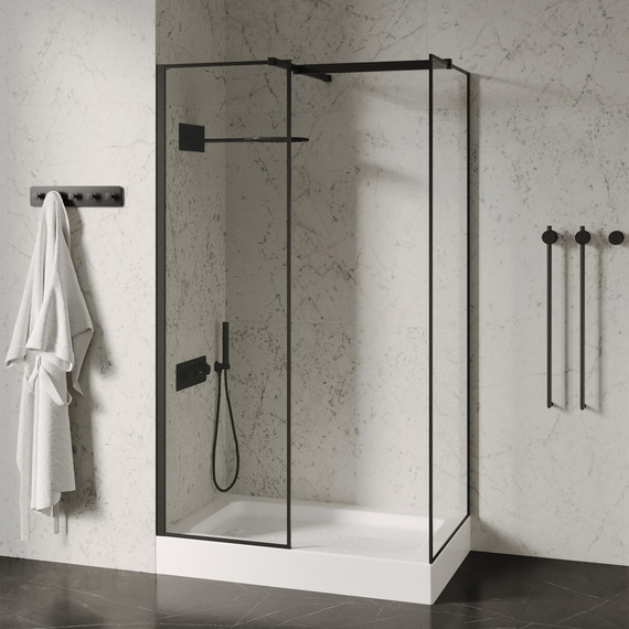 Поддон акриловый Abber 110x80 см AD3C118 фото 5