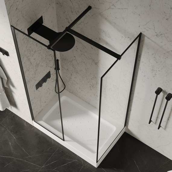 Поддон акриловый Abber 120x90 см AD3C129 фото 6