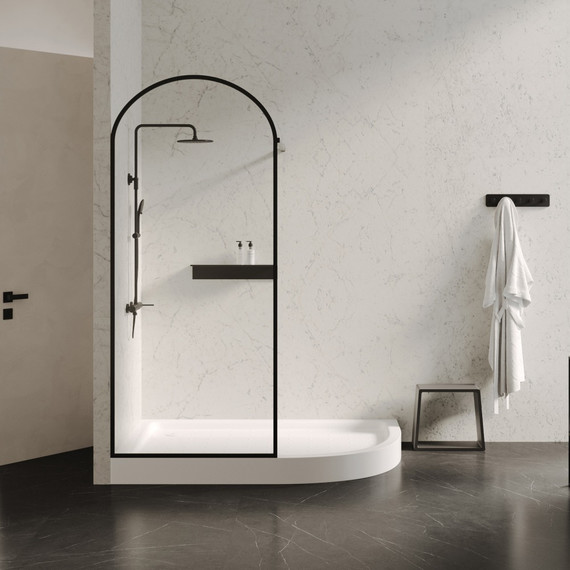 Поддон акриловый Abber 100x90 см AD3E109 L фото 5