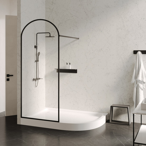 Поддон акриловый Abber 100x90 см AD3E109 L фото 6