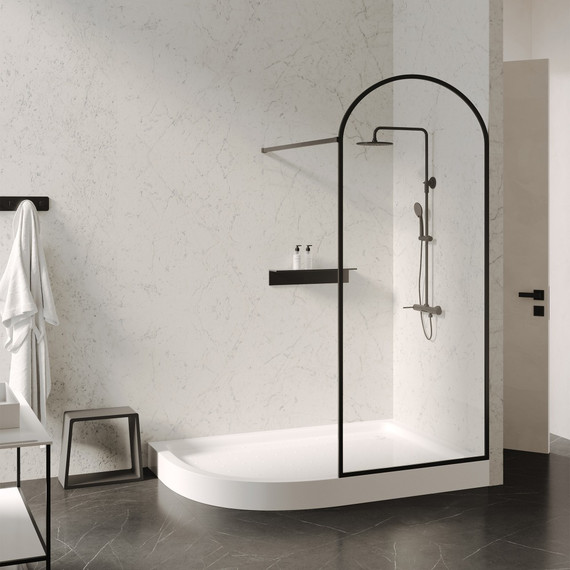 Поддон акриловый Abber 120x90 см AD3E129 R фото 7