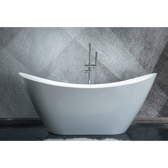 Ванна отдельностоящая Azario MELADO 170x75 см AZ-6107-17W фото 2