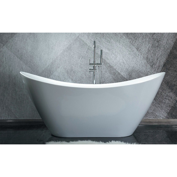 Ванна отдельностоящая Azario MELADO 180x77 см AZ-6107-18W фото 2