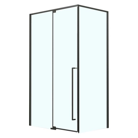 Душевое ограждение Azario MALE 120х80 см AZ-J50-12080-MB-CL, чёрный матовый/прозрачное фото 2