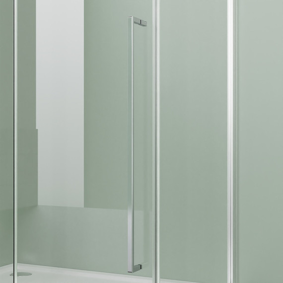 Душевое ограждение Azario MALE 120х90 см AZ-J50-12090-MGR-CL, графит матовый/прозрачное фото 4