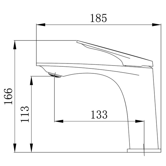 Смеситель для раковины Azario Lursy AZ-K1049MG, золото матовое фото 2