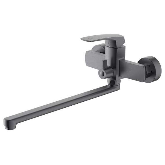 Смеситель для ванны Azario Conda AZ-K1711GR, графит фото 2
