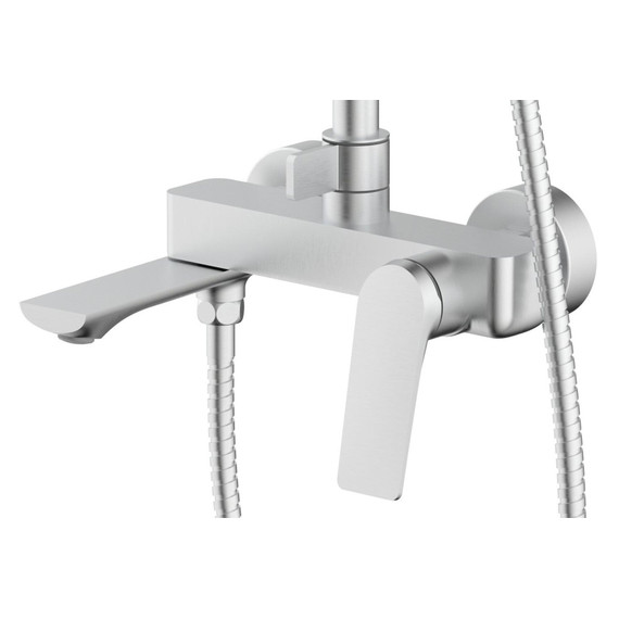 Душевая стойка Azario Lursy AZ-K2349BN, сатин фото 3