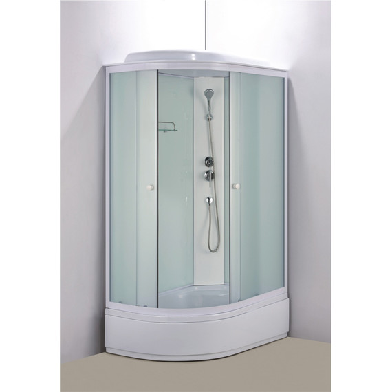 Душевая кабина Loranto 120x80 см CS-985-RTMW-120 R , белый/матовое фото 2