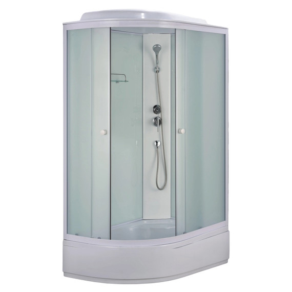Душевая кабина Loranto 120x80 см CS-985-RTMW-120 R , белый/матовое фото 