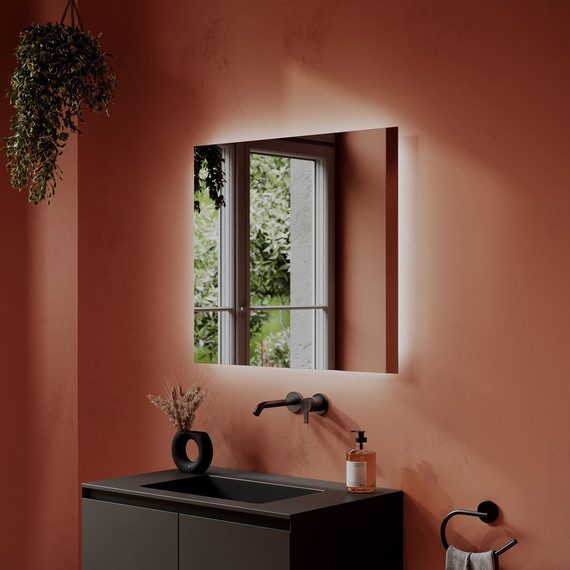 Зеркало Sancos Square 80х70 см SQ800 фото 2