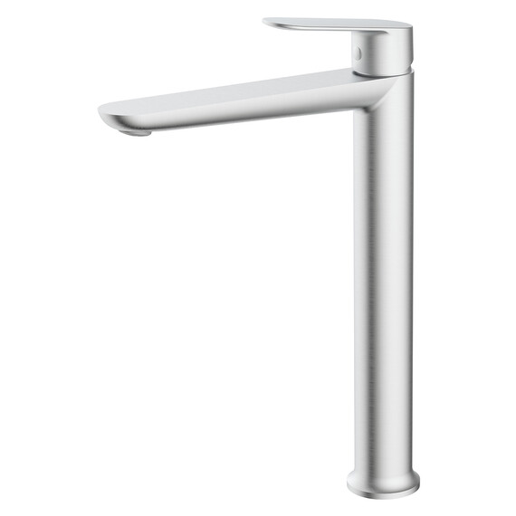 Смеситель для раковины высокий Azario Alanti AZ-K9032BN, сатин фото 