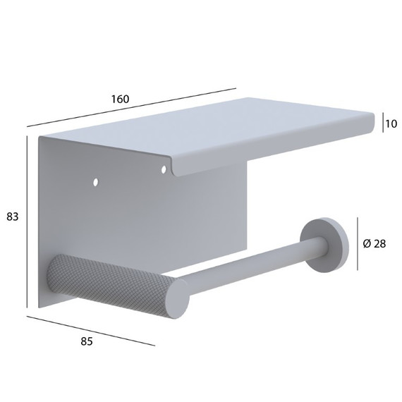 Держатель для туалетной бумаги Boheme Uno 10971-BRB, цвет брашированная бронза фото 2