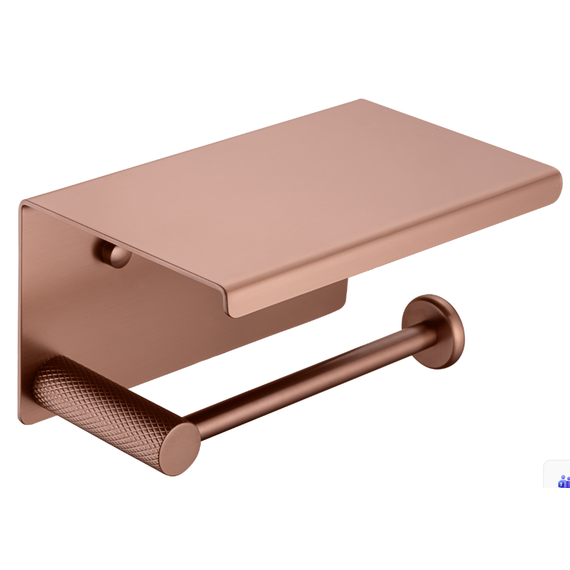 Держатель для туалетной бумаги Boheme Uno 10971-BRB, цвет брашированная бронза фото 