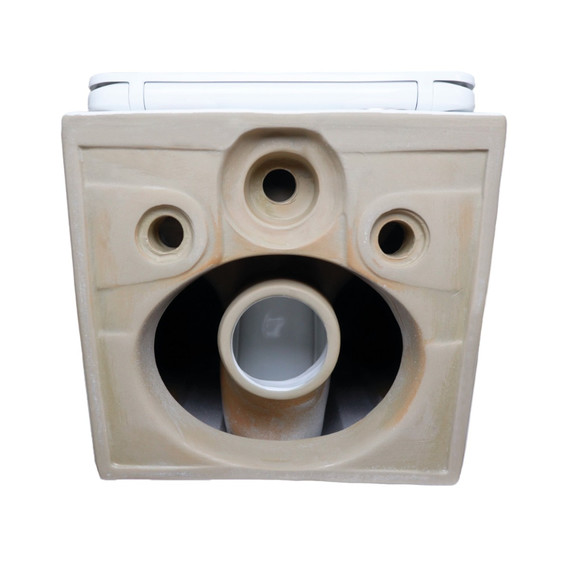 Унитаз подвесной безободковый Azario AIRA AZ-5171T-WHT с тонкой крышкой микролифт (система смыва Торнадо) фото 11