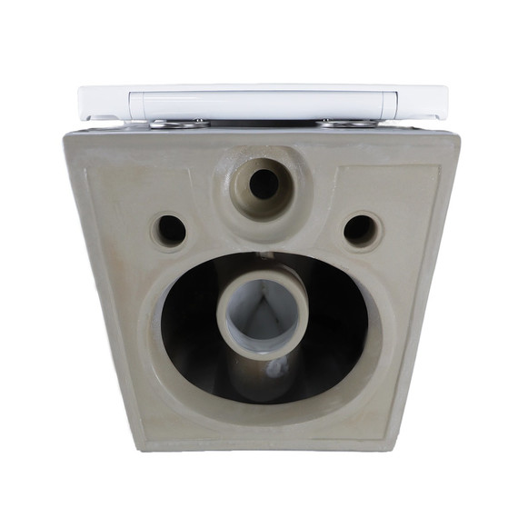 Унитаз подвесной безободковый Azario SONGO AZ-5180T-WHT с тонкой крышкой микролифт (система смыва Торнадо) фото 11