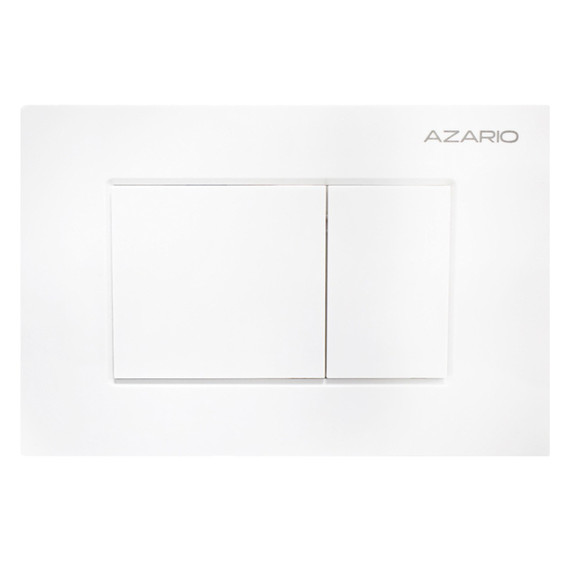 Кнопка смыва Azario NEW-TS AZ-ABS-001-W, белый фото 2
