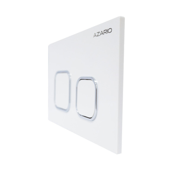 Кнопка смыва Azario NEW-TS AZ-ABS-002-W, белый фото 2