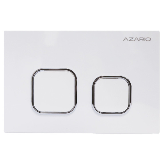 Кнопка смыва Azario NEW-TS AZ-ABS-002-W, белый фото 