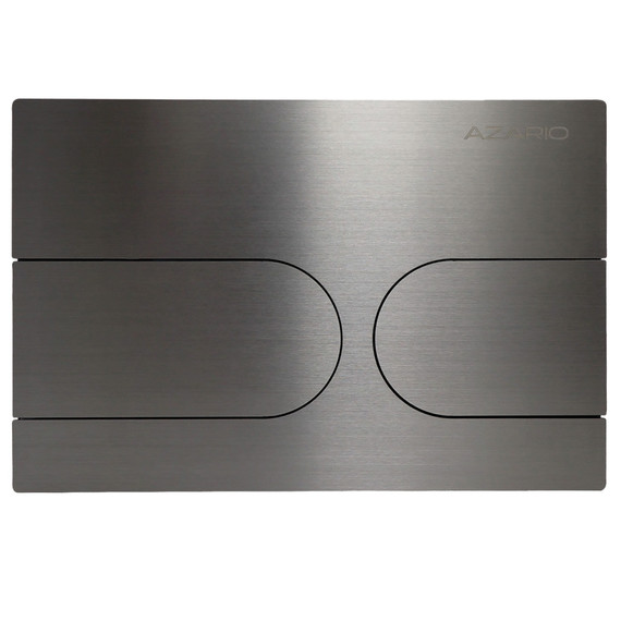 Кнопка смыва Azario NEW-TS AZ-SS-001-BR, серый матовый фото 