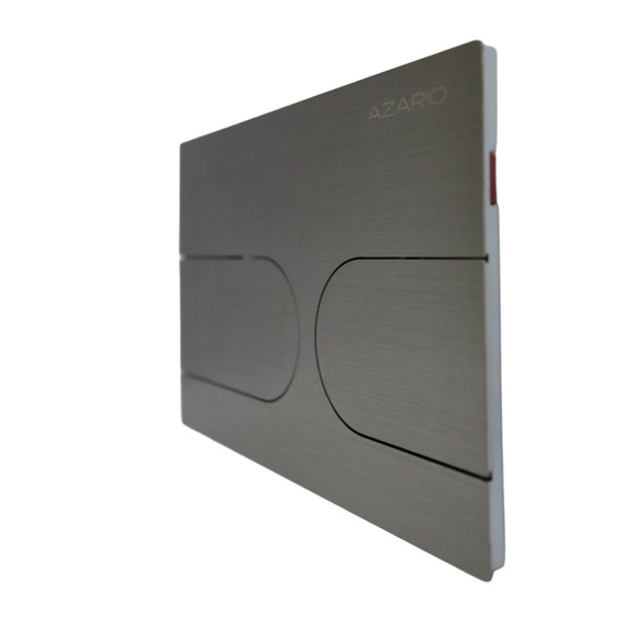 Кнопка смыва Azario NEW-TS AZ-SS-001-BR, серый матовый фото 2