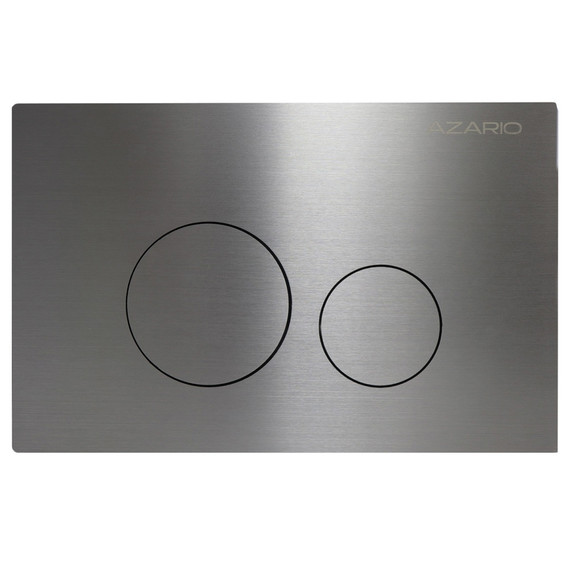 Кнопка смыва Azario NEW-TS AZ-SS-002-BR, серый матовый фото 