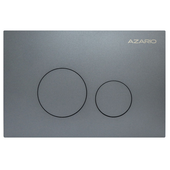 Кнопка смыва Azario NEW-TS AZ-SS-002-GG, серый фото 