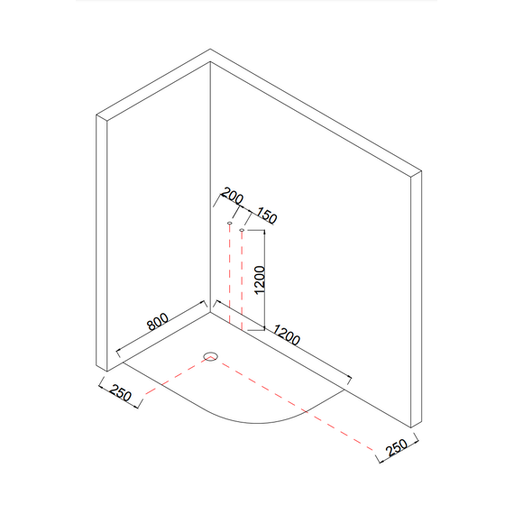 Душевая кабина Taliente 120x80 см TA-12080ML, хром/матовое фото 6