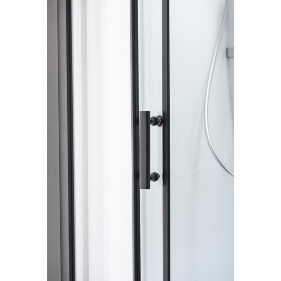 Гидробокс Taliente 100x100 см TA-100CB, чёрный/прозрачное фото 8