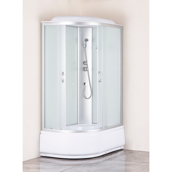 Душевая кабина Taliente 120x80 см TA-12080M(R), хром/матовое фото 2