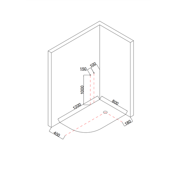 Гидробокс Taliente 120x80 см TA-128CW(R), белый/прозрачное фото 9