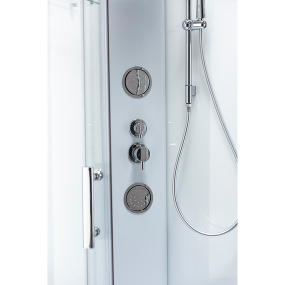 Гидробокс Taliente 90x90 см TA-99CW, белый/прозрачное фото 5