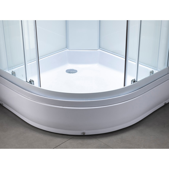 Гидробокс Taliente 90x90 см TA-99CW, белый/прозрачное фото 4