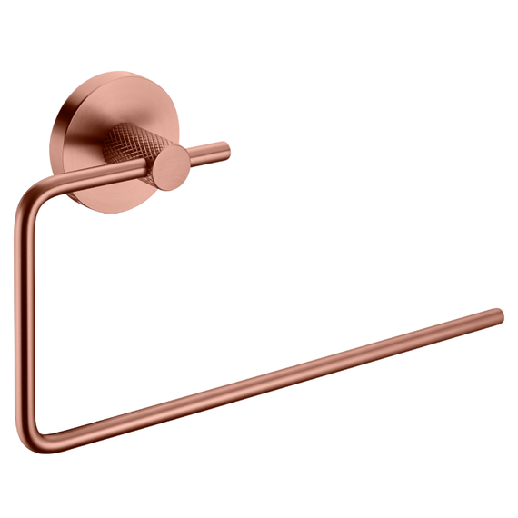 Полотенцедержатель Boheme Uno 10975-CB, цвет брашированная медь фото 