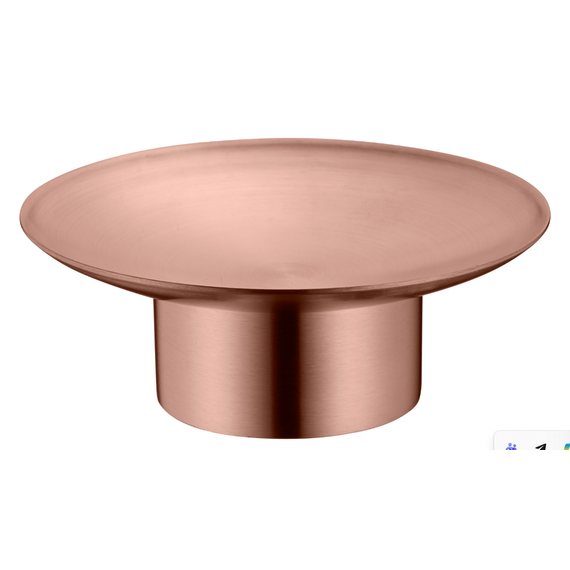 Мыльница Boheme Uno 10981-CB, цвет брашированная медь фото 