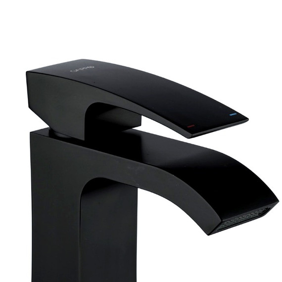 Смеситель для раковины Gappo G1007-6, черный фото 4