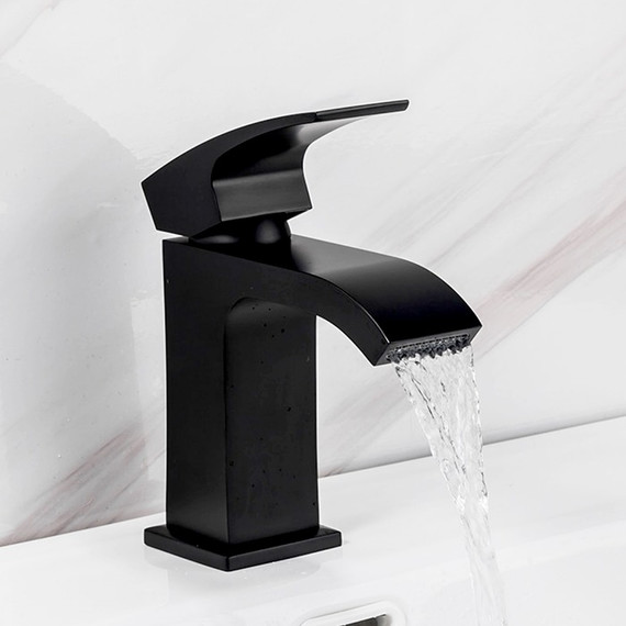 Смеситель для раковины Gappo G1007-6, черный фото 7