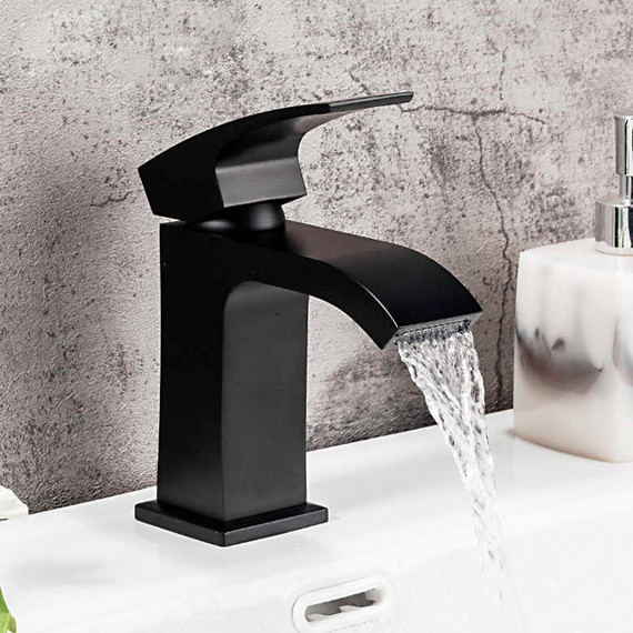 Смеситель для раковины Gappo G1007-6, черный фото 2