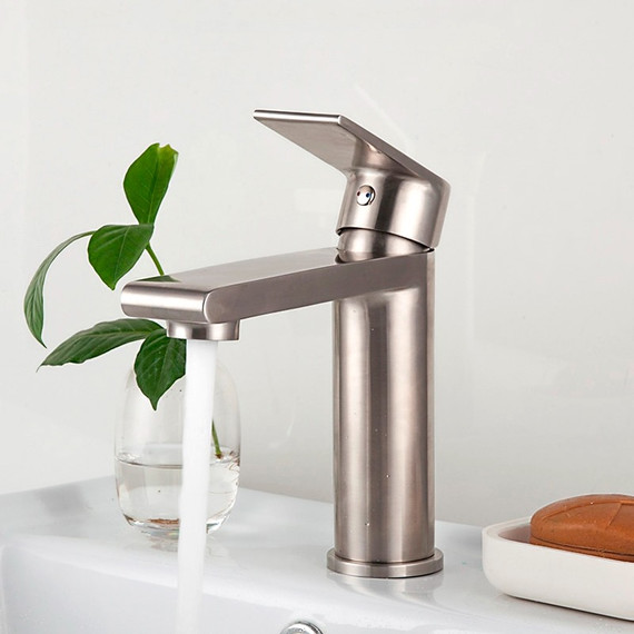 Смеситель для раковины Gappo G1099-20, сатин фото 2