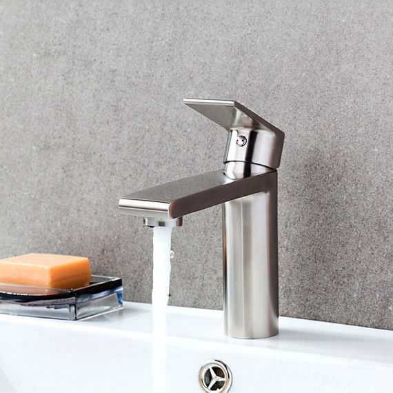 Смеситель для раковины Gappo G1099-20, сатин фото 8