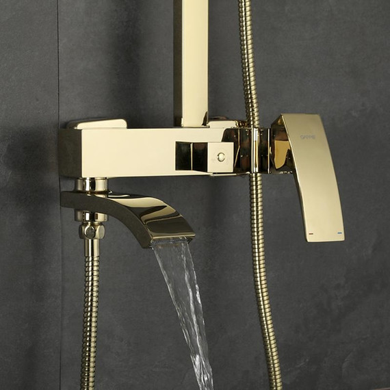 Душевая стойка Gappo Jacob G2407-3, золото фото 5