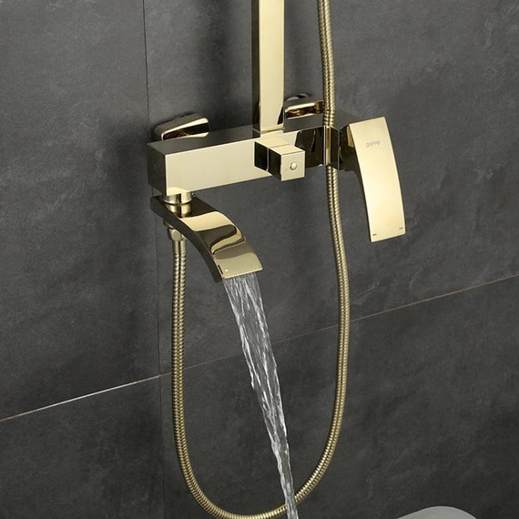 Душевая стойка Gappo Jacob G2407-3, золото фото 7